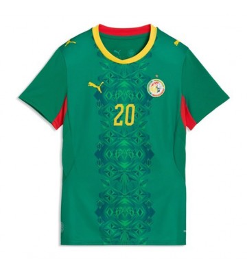 Senegal Habib Diallo #20 Udebanetrøje Dame VM 2026 Kortærmet